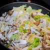 節約なのに激うま♪白菜と鶏ひき肉の和風パスタの工程2