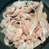 【豚肉と絹揚げの酢醤油みぞれ煮】おろし汁で栄養満点おかず♪の下準備