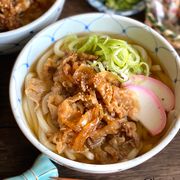 豚バラ「肉うどん」簡単♪我が家で人気♪