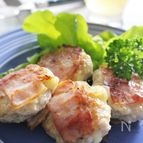 チーズたっぷりな鶏バーグ