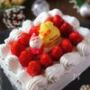 市販の菓子パンで15分!クリスマスケーキ