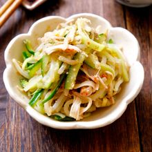 【99kcal】もやしときゅうりのごま中華サラダ
