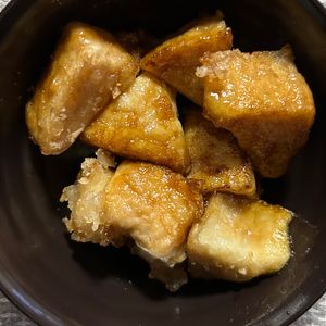 チョビの助の作ってみた!投稿(【厚揚げ照り焼きステーキ】節約！簡単！おつまみおかず◎)