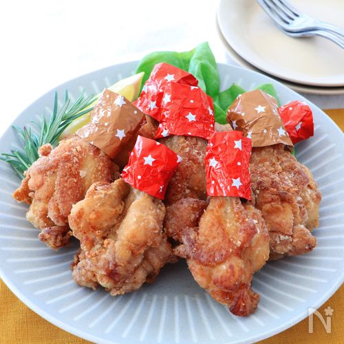 手羽元でフライドチキン風からあげ