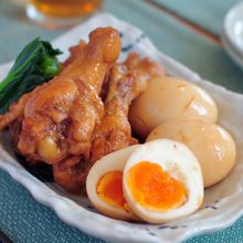ほろっとやわらか♡手羽元と卵のさっぱり煮