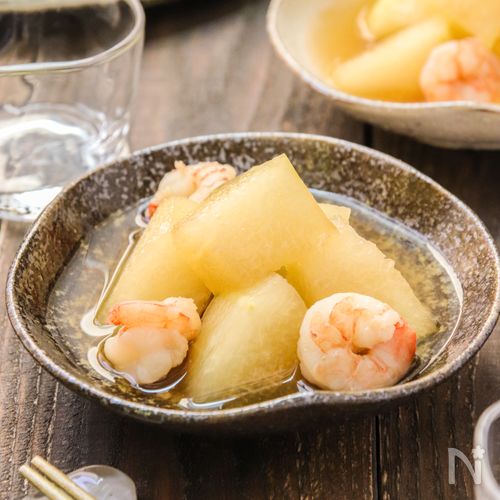 冬瓜のえび出汁煮『夏の煮物といえばこれ♪』