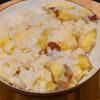 こざかなの作ってみた!投稿(【お餅消費】もちもち!子供が喜ぶ♡さつまいものおこわ風ごはん)