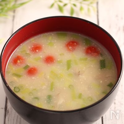 ダイエット！オートミールの腸活お味噌汁