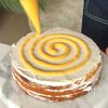 父の日のバーンアウェイケーキ(レモンショートケーキ)の工程9