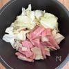 【ベーコンキャベツのふわたま中華スープ】どんな料理にも合う♡の工程1