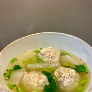 みーたんの作ってみた!投稿(【簡単♪鶏だんごとかぶの中華スープ】体がぽかぽか温まる♪)