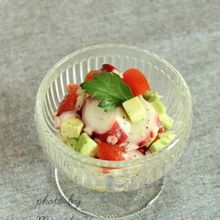 蛸とアボカドのセビーチェ