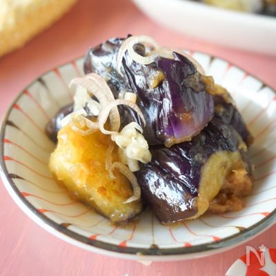 じゅわぁ。茄子の揚げ焼き浸し #簡単レシピ