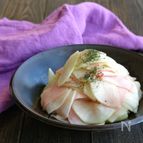 ポリ袋で簡単！大根とハムのマリネ