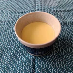 1557696の作ってみた!投稿(そば茶ぷりん♡)
