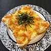 楽ラク手抜キッチン🐶🐾の作ってみた!投稿(お餅がいくらでも食べれそう!明太餅チーズトースト)