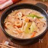 【たっぷり野菜のちゃんぽん風スープ】カット野菜ですぐできる！