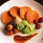 きな粉パンケーキで♡簡単おもてなし