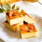 【砂糖・オイルなし】しっとり滑らか！米粉のお芋チーズケーキ
