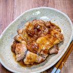鶏もも肉の梅照り焼き
