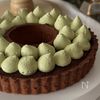 【クリスマスに作りたい】抹茶とチョコのリースタルト♡の工程8
