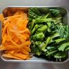 野菜が止まらない!【しっとり鶏むねの野菜サラダ】マヨなし濃厚の下準備