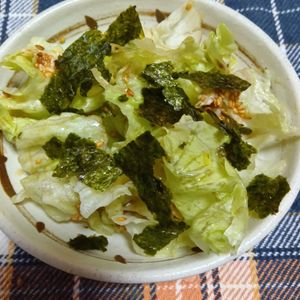 RON♪RONの作ってみた!投稿(【レタスの簡単チョレギサラダ】ちぎってかけるだけ！)