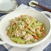 ふきと人参のごま白和え【ほっこりやさしい味わい】