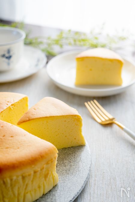 材料3つなのに美味！ 簡単スフレチーズケーキの作り方