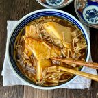 揚げない揚げ出し風！厚揚げのえのき生姜あん