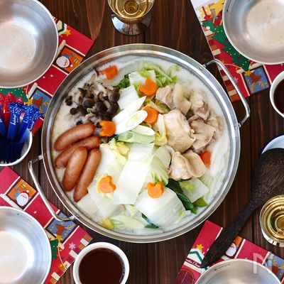 寒い日に食べたい！クリーム鍋