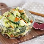 市販の素いらず！ポリ袋でOK＊家にある調味料で簡単浅漬け＊