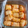 レンジで簡単！豚巻き絹厚揚げの角煮風の工程5