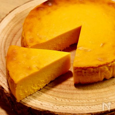 初心者でも簡単！！【かぼちゃのチーズケーキ】