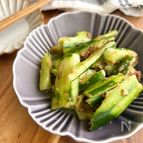 胡瓜の白だしおかか梅和え【ごま油が決め手！】