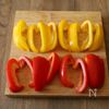 【パプリカのだし漬け】人気の作り置きレシピ♪の工程1