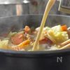 寒い日はこれ！【あっさり豆乳ちゃんぽん】の工程4