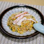 醤油味で食べる絶品　蟹チャーハン