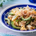 レンジで簡単！　ゴーヤチャンプル