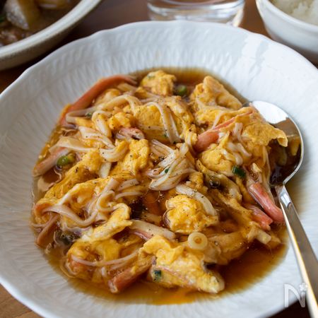 カニカマで カニ玉あんかけ 手軽 子供も喜ぶ 丼 By Tomoko レシピサイト Nadia ナディア プロの料理家のおいしいレシピ