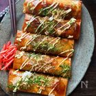 たこ焼きよりも簡単!外はパリパリ、中はトロトロ「たこ焼き風春巻き」