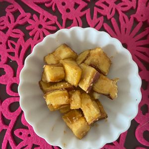 万福の作ってみた!投稿(レンジで5分！【さつまいもの胡麻和え】しっとり甘い♩)