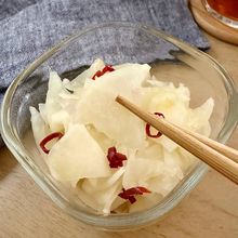 パリポリ止まらない『大根の漬物』