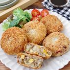 ほくほく美味しい♪コーン入りだしコロッケ