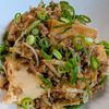 まゆのの作ってみた!投稿(【えのきでカサ増し厚揚げピリ辛炒め】少ないお肉で満足おかず)