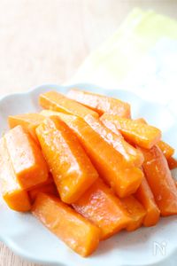お弁当に◎にんじんの味噌グラッセ