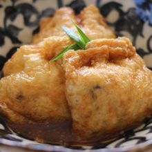 油揚げの五目包み煮