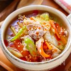 【とろみでポカポカ♡】豚こまと白菜の中華風おかずスープ☆