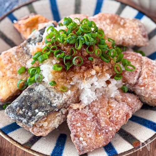 下味冷凍で簡単◎カリじゅわ♪【さばのおろし竜田】