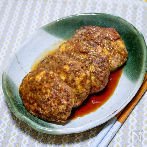 つなぎは豆腐「和風ハンバーグ」